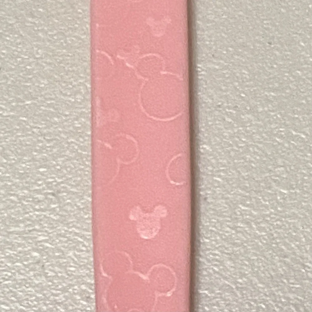 Daiso‎ Disney Mickey Mouse Pink Plastic Spoons + Forks 6 Pieces Each Pack